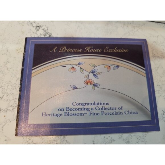 Princess House Heritage Blossom Vintage Oval Platter 661 - Picture 4 of 4